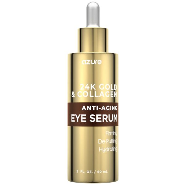 AZURE Sérum anti-âge pour les yeux  24K Gold & Collagen 60 ml