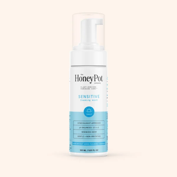 The Honey Pot Sensitive Wash - Nettoyant Intime Naturel pour les peaux sensibles - 163 ml