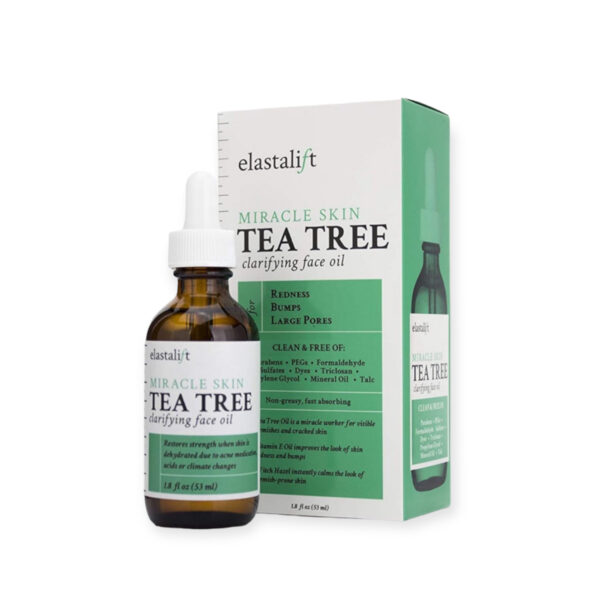 Elastalift Tea Tree Oil Facial Spot Treatment/ Witch Hazel Clariifying Tea Tree Oil For Face 53 ml