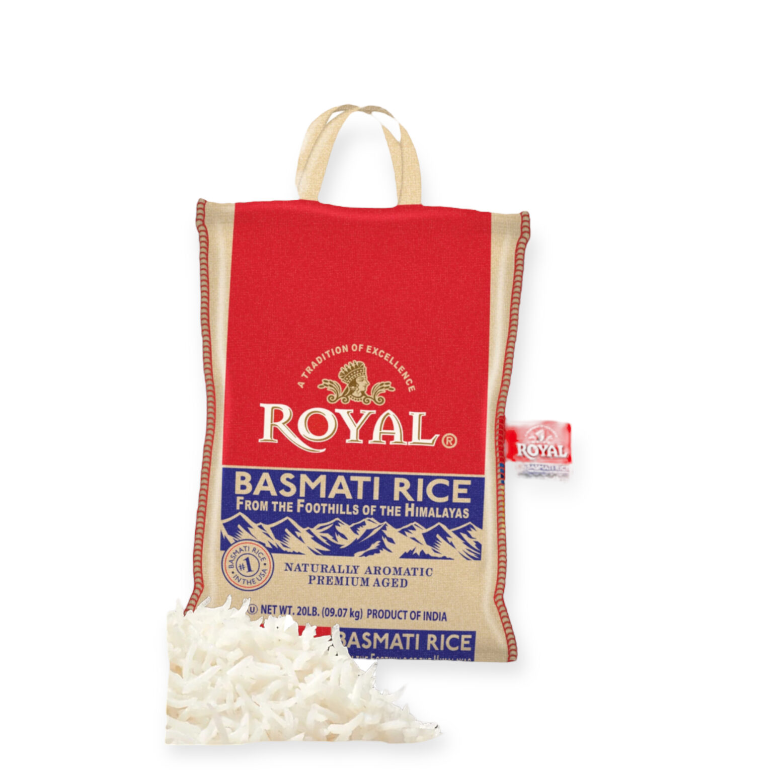 Basmati, Royal Riz, 09,07 kg – Olympia Boutique