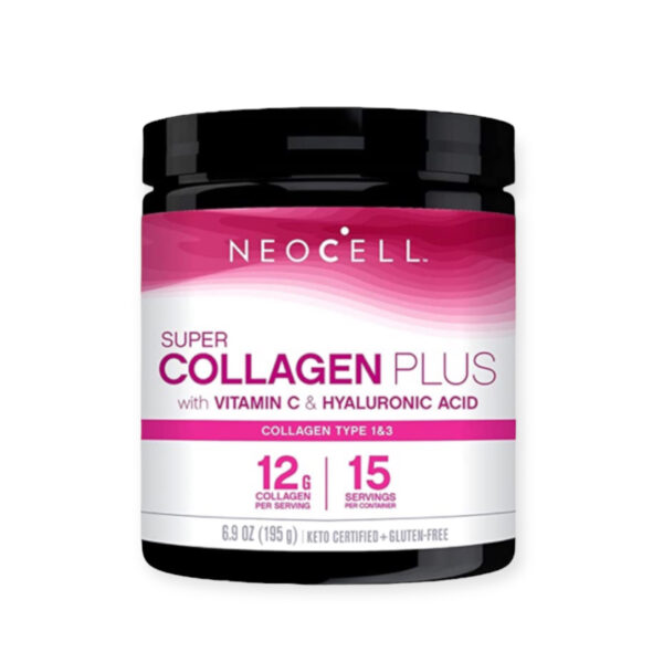 NeoCell, Super Collagen Plus avec vitamine C et acide hyaluronique, 195 g
