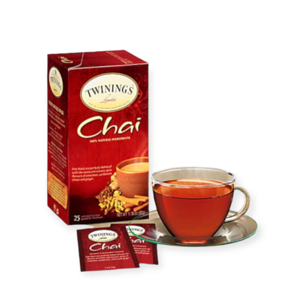 Twinings Thé Chai, 25 sachets de thé, 40g