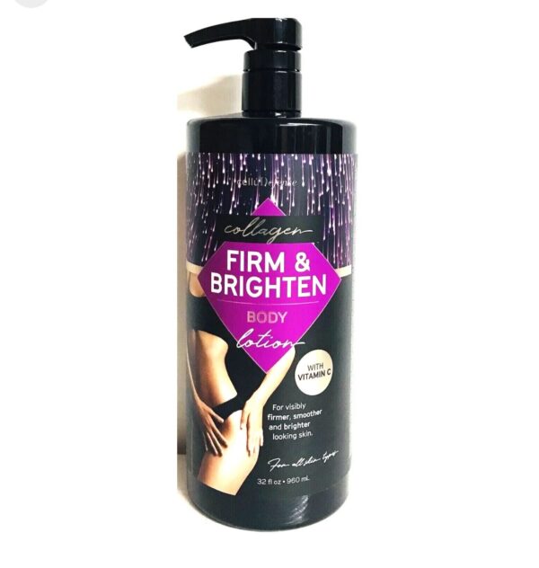 Cellu Defense ~ Lotion pour le corps raffermissante et éclaircissante au collagène avec vitamine, 960 ml