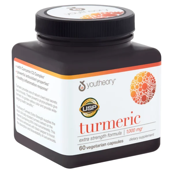 Youtheory turmeric, 1,000 mg, 60 capsules