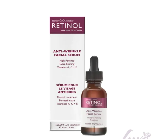 Skincare Cosmetics, Crème de nuit et Sérum enrichis en vitamines au rétinol