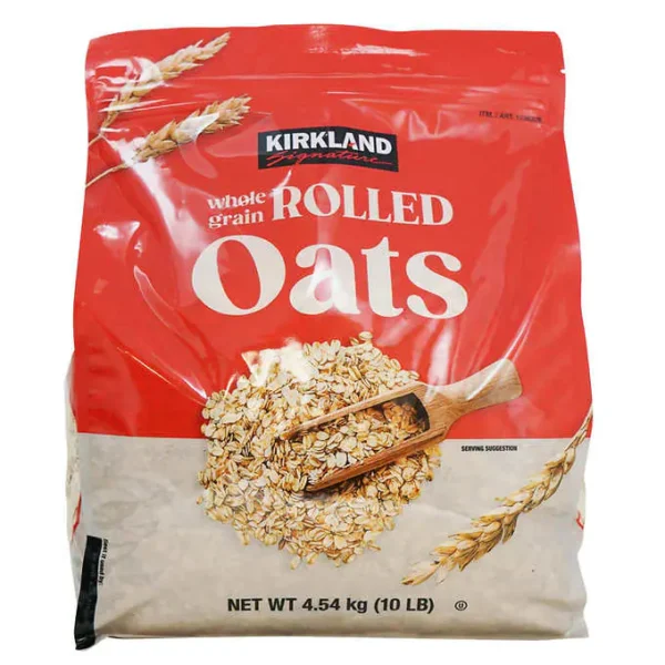 Kirkland Signature Flocons d'avoine à grains entiers, 4,5 Kg