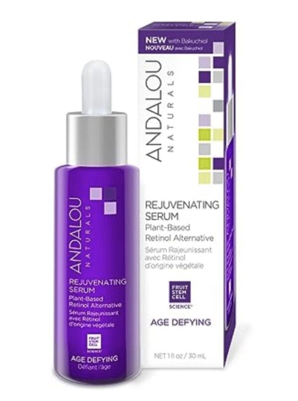 ANDALOU NATURALS Sérum rajeunissant, Alternative végétale au retinol, Anti-âge,50 ml