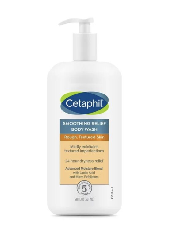 Cetaphil Body Wash, NEW Smoothing Relief, 591 ml
