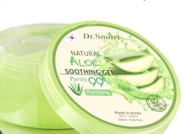 Dr. Smart, Natural Aloe Soothing Gel Purity 99%, 300 ml