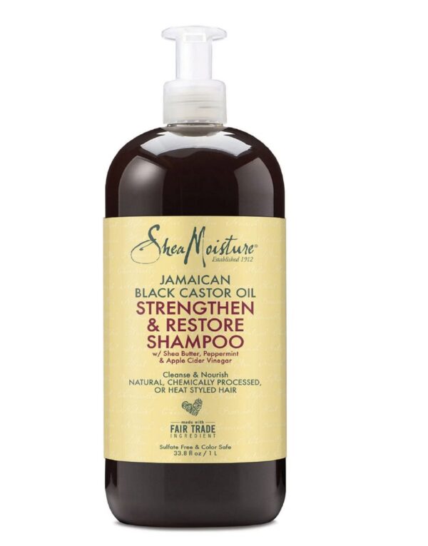 Shea Moisture - Jamaican Black Castor Oil - Strengthen, Grow & Restore Shampoo, 1L