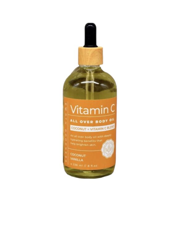 Earth Goodness Huile pour le corps à la VITAMINE C, 236 ml