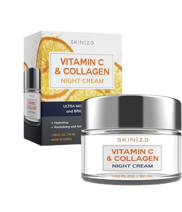 Skin 2.0 Vitamin C & Collagen Night Cream, 50 ml