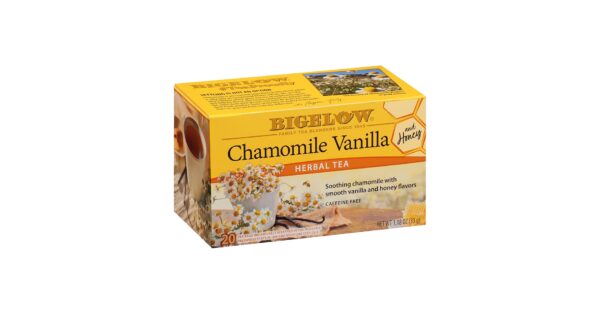 Bigelow Chamomile Vanilla Herbal Tea, 20 sachets
