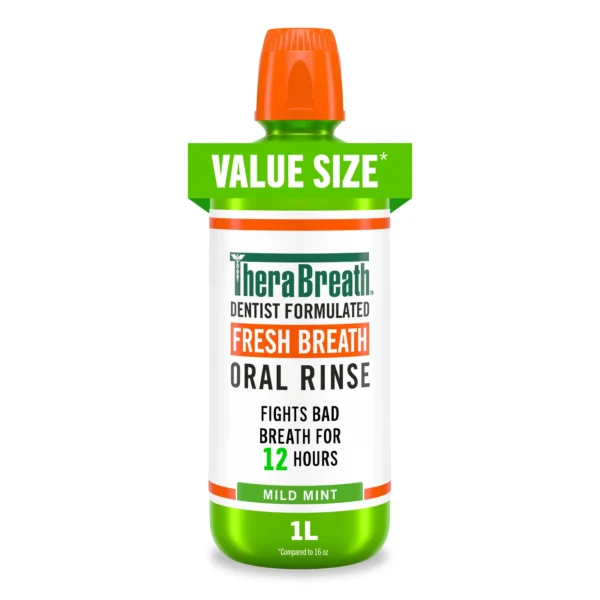 TheraBreath, Bain de bouche , saveur Menthe - 1L