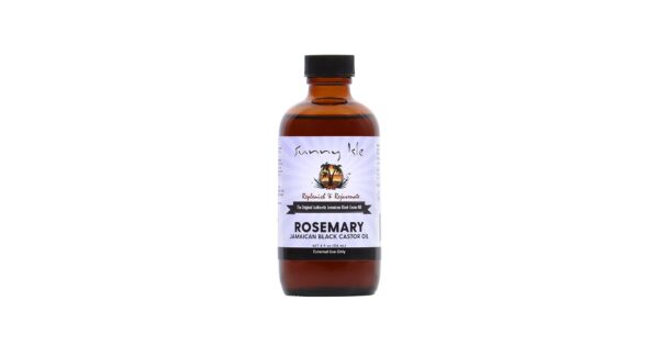 Sunny Isle Rosemary Jamaican Black Castor Oil, 118 ml